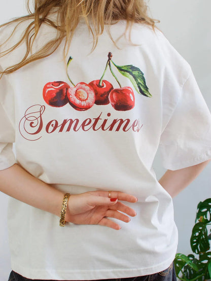 Camiseta Boxy Cherry - Four Street