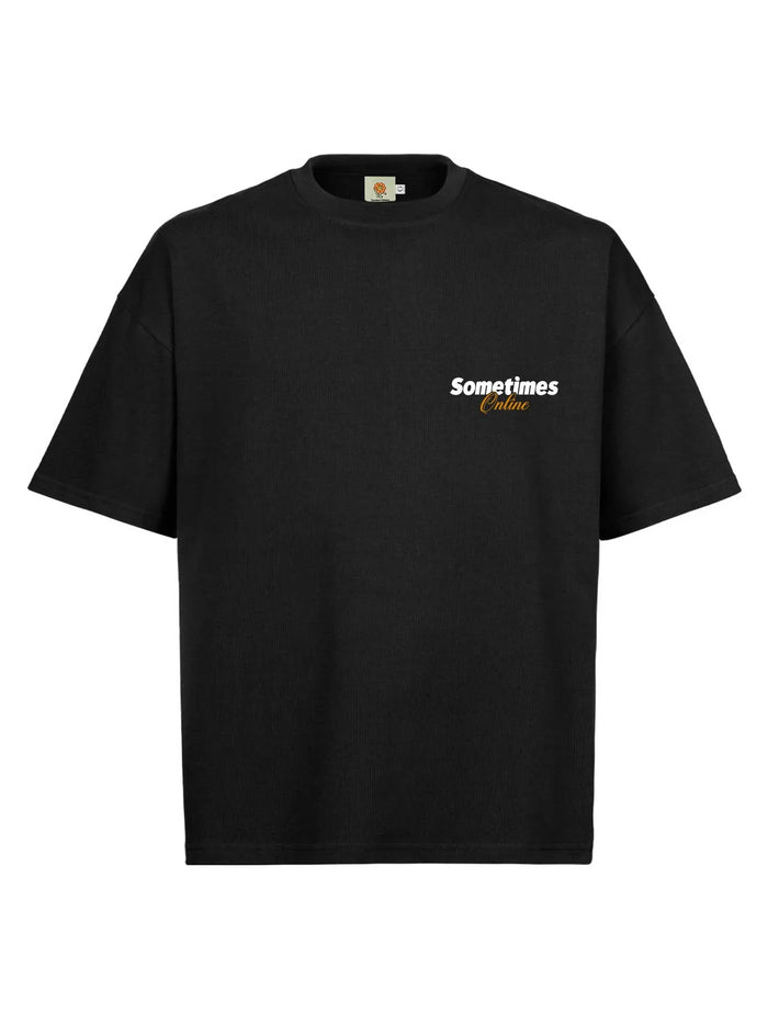 Camiseta Boxy Royal Casino Preta - Four Street