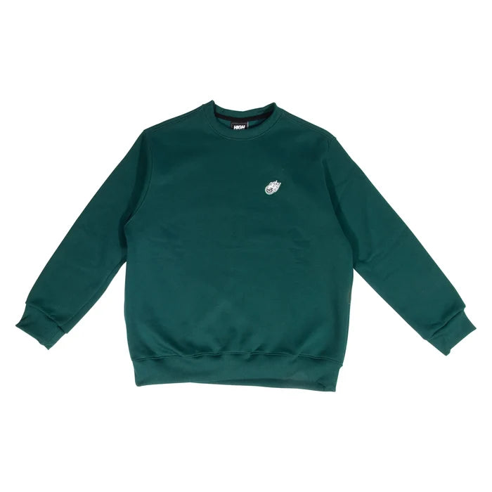 Crewnewck Freddy Night Green - Four Street