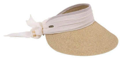 Deadwood Trading Sunshine - Straw Sun Visor - Hatcountry