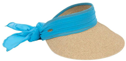 Deadwood Trading Sunshine - Straw Sun Visor - Hatcountry