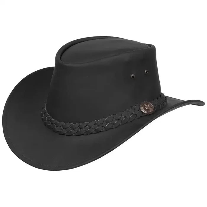 Deadwood Trading Tolga -Aussie Leather Outback Hat - Hatcountry