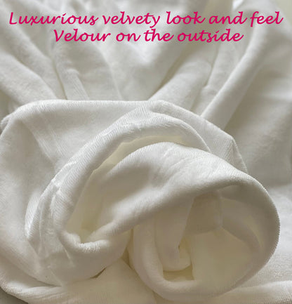 Delta Phi Lambda Terry Velour Spa Wrap