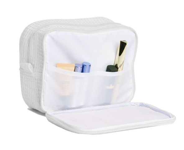 Delta Phi Lambda Waffle Weave Cosmetic Bag