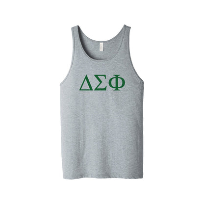 Delta Sigma Phi Fraternity Jersey Tank Top