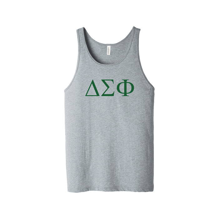 Delta Sigma Phi Fraternity Jersey Tank Top