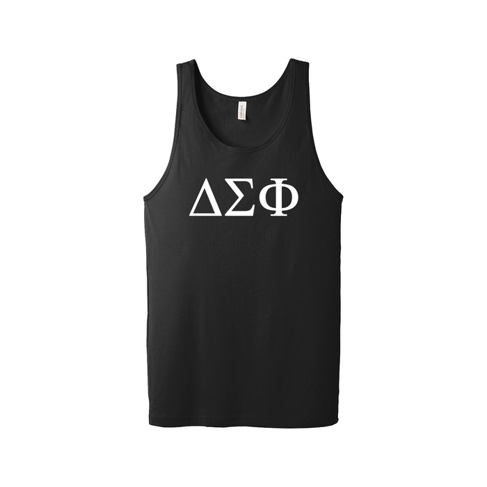 Delta Sigma Phi Fraternity Jersey Tank Top