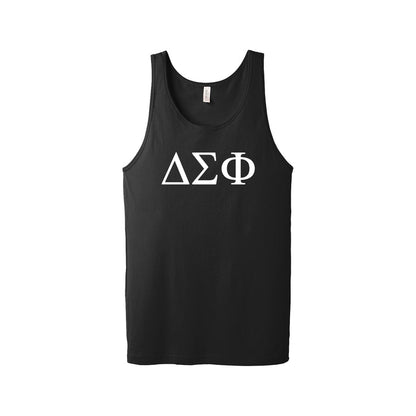 Delta Sigma Phi Fraternity Jersey Tank Top