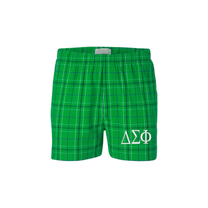 Delta Sigma Phi Pajama Bottom Shorts-Boxers