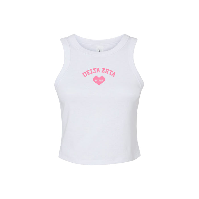 Delta Zeta Cropped Tank Top