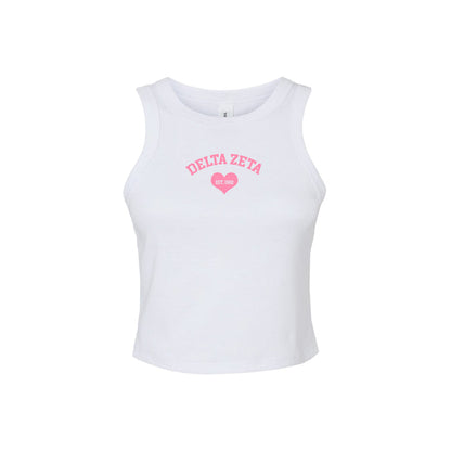 Delta Zeta Cropped Tank Top