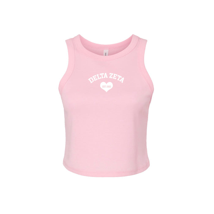 Delta Zeta Cropped Tank Top