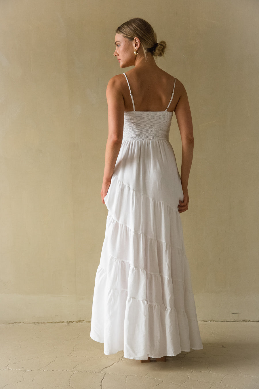 Donna Twist Front Maxi Dress