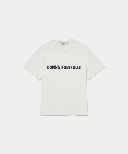 Doping Kontrolle T-shirt Bone White - Four Street