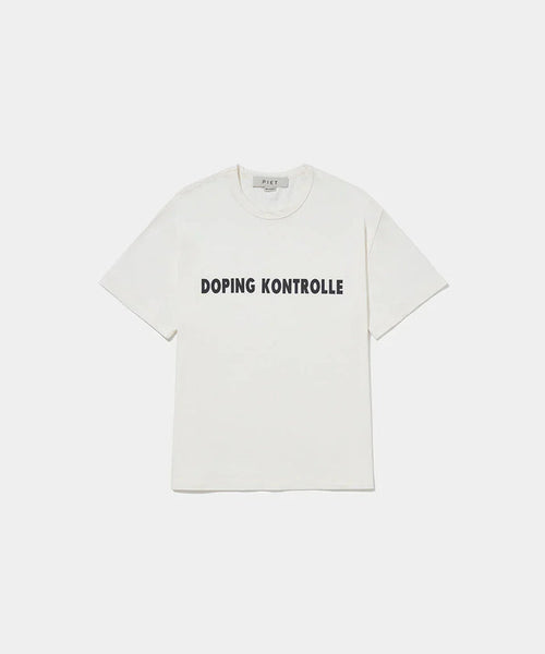 Doping Kontrolle T-shirt Bone White - Four Street