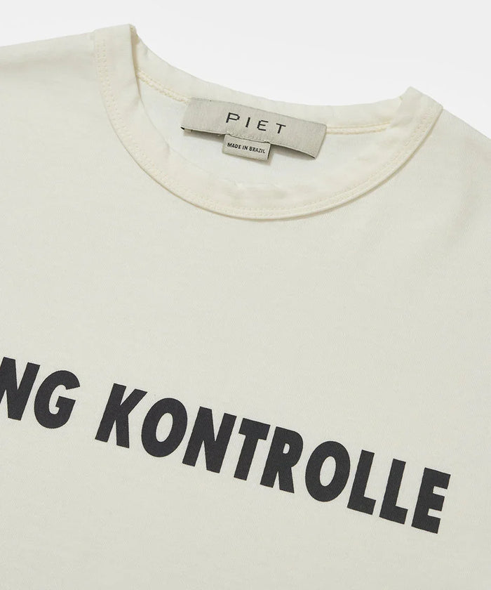 Doping Kontrolle T-shirt Bone White - Four Street