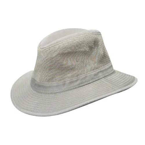 Dorfman Pacific Breezer - Canvas Outback Hat (Closeout) - Hatcountry