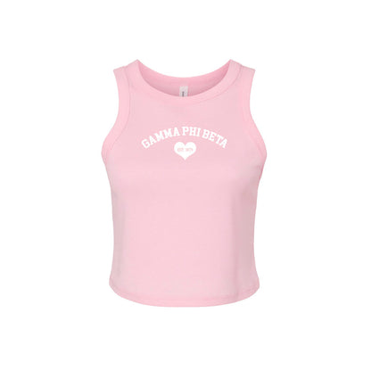 Gamma Phi Beta Cropped Tank Top