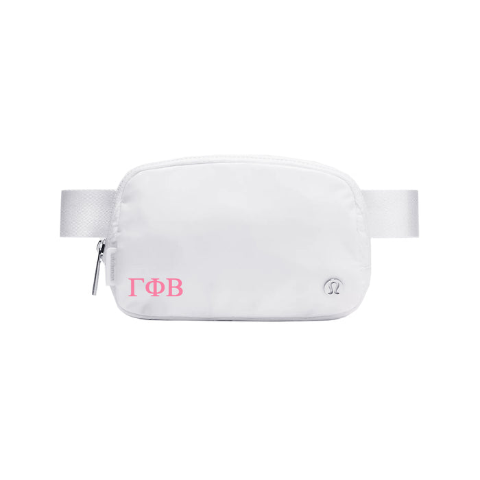 Gamma Phi Beta lululemon Everywhere Belt Bag - White