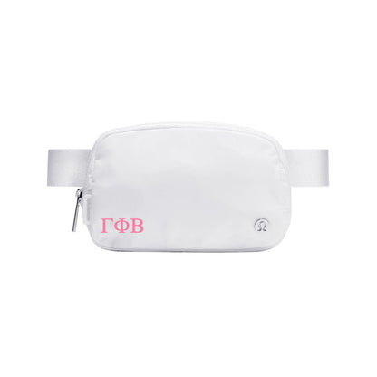 Gamma Phi Beta lululemon Everywhere Belt Bag - White