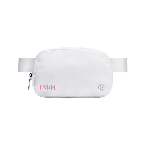 Gamma Phi Beta lululemon Everywhere Belt Bag - White