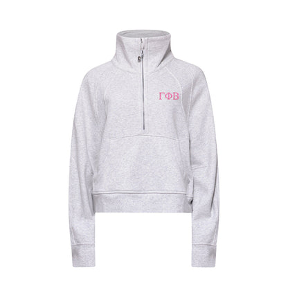Gamma Phi Beta lululemon Scuba Oversized Funnel-Neck Half Zip