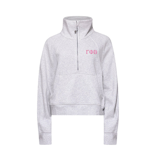 Gamma Phi Beta lululemon Scuba Oversized Funnel-Neck Half Zip