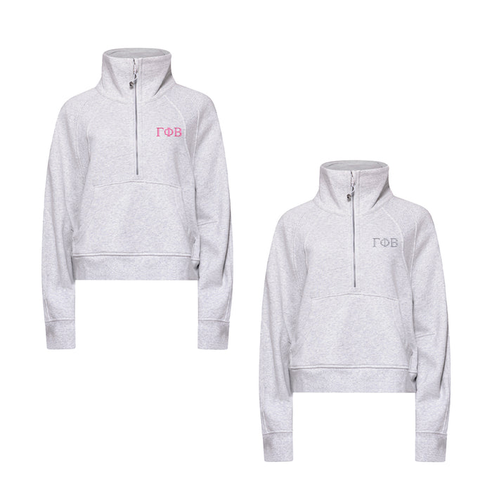 Gamma Phi Beta lululemon Scuba Oversized Funnel-Neck Half Zip