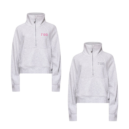Gamma Phi Beta lululemon Scuba Oversized Funnel-Neck Half Zip