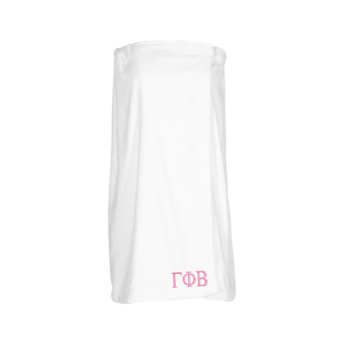 Gamma Phi Beta Terry Velour Spa Wrap