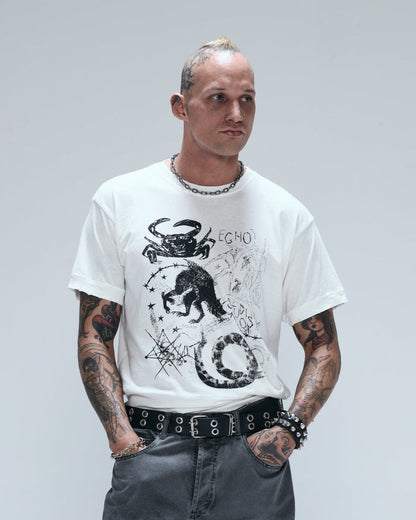 GNOSIS REGULAR GAZE TEE - OW