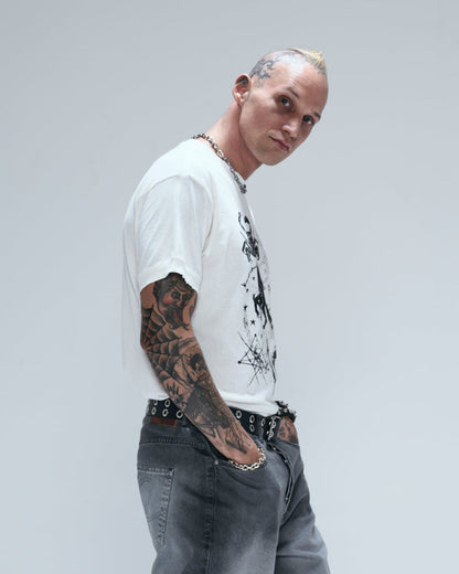 GNOSIS REGULAR GAZE TEE - OW
