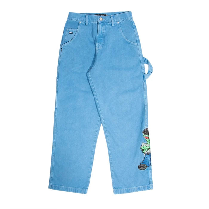 High &amp; ÖUS Denin Baggy Stoned Blue - Four Street