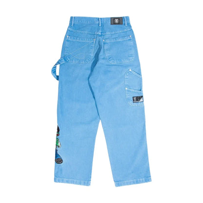 High &amp; ÖUS Denin Baggy Stoned Blue - Four Street