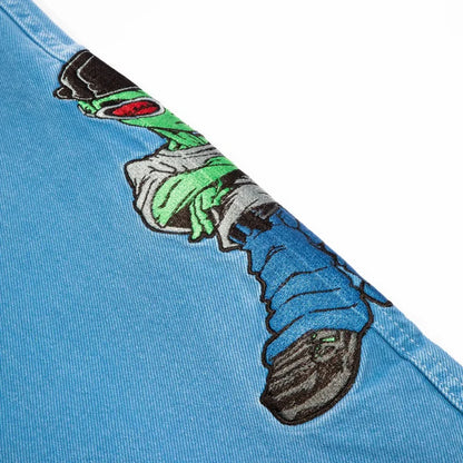 High &amp; ÖUS Denin Baggy Stoned Blue - Four Street