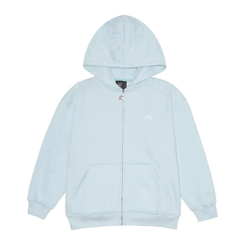HOODIE ZÍPER 4SUF BABY BLUE - Four Street
