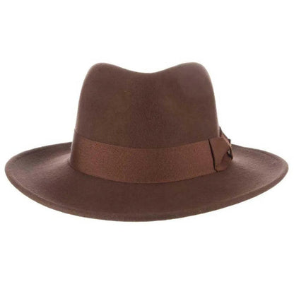 Indiana Jones™ Belloq - Crushable Soft Wool Felt Fedora Hat - Hatcountry
