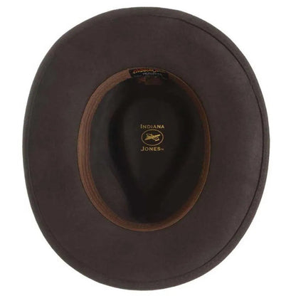 Indiana Jones™ Belloq - Crushable Soft Wool Felt Fedora Hat - Hatcountry