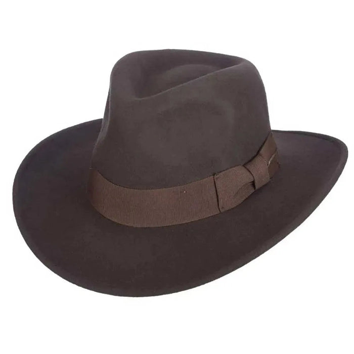 Indiana Jones™ Katanga - Soft Wool Felt Fedora Hat - Hatcountry