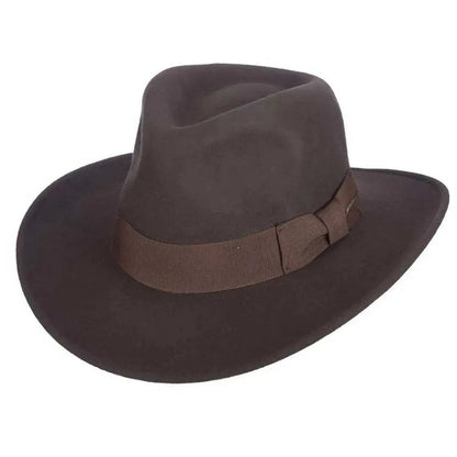 Indiana Jones™ Katanga - Soft Wool Felt Fedora Hat - Hatcountry