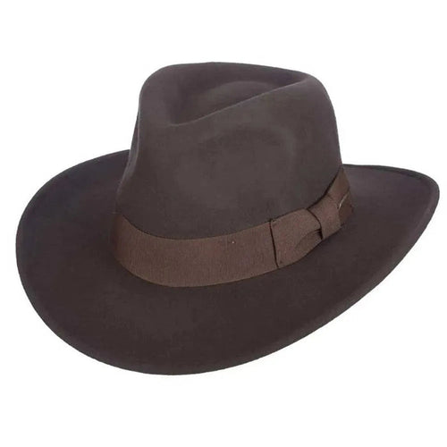 Indiana Jones™ Katanga - Soft Wool Felt Fedora Hat - Hatcountry