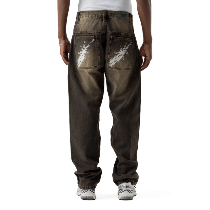 JEANS 4SUF DENIM BROWN - Four Street