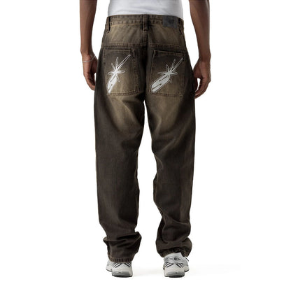 JEANS 4SUF DENIM BROWN - Four Street