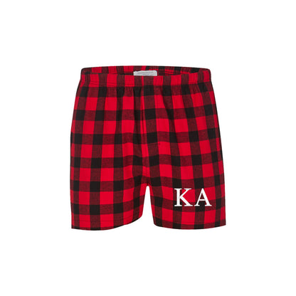 Kappa Alpha Order Pajama Bottom Shorts-Boxers