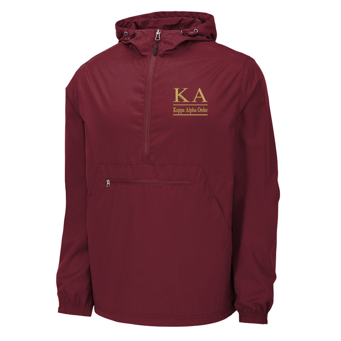 Kappa Alpha Order Windbreaker - Pullover