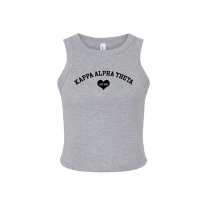 Kappa Alpha Theta Cropped Tank Top