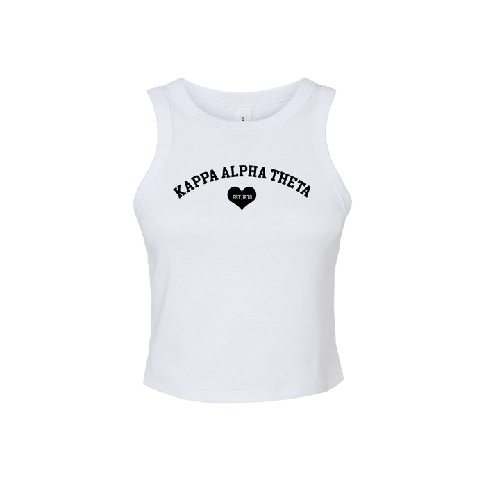 Kappa Alpha Theta Cropped Tank Top