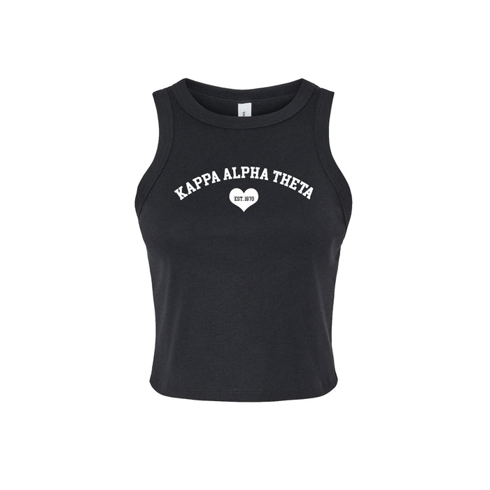 Kappa Alpha Theta Cropped Tank Top