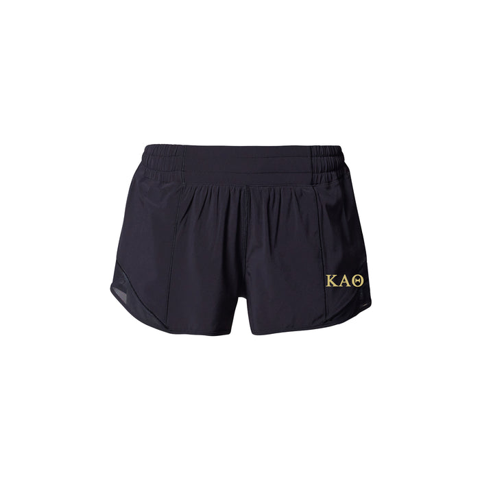 Kappa Alpha Theta lululemon Hotty Hot High-Rise Lined Short 2.5" - Black