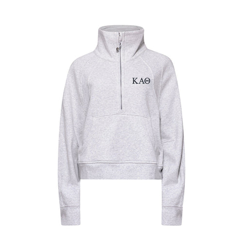 Kappa Alpha Theta lululemon Scuba Oversized Funnel-Neck Half Zip